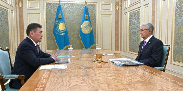 Токаев принял нового акима Кызылординской области