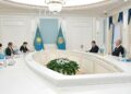 Токаев переговорил в Акорде с губернатором Токио