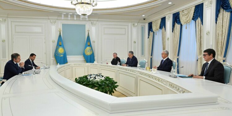 Токаев принял генерального директора МАГАТЭ