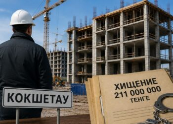 Подрядчик присвоил 211 млн тенге при строительстве жилья в Кокшетау