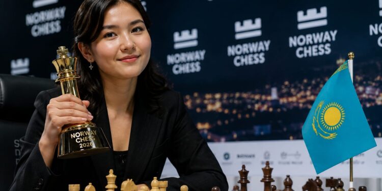 Бибисара Асаубаева досрочно выиграла Norway Chess-2026 в Осло