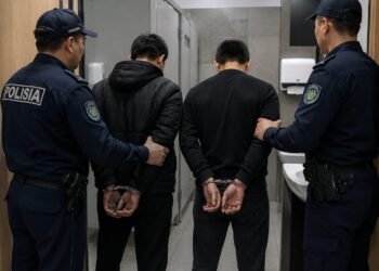 Двое мужчин получили арест после съемки видео в общественном туалете Астаны
