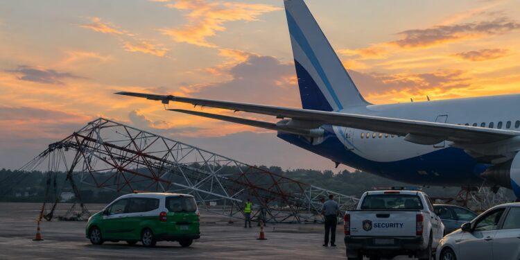 Самолет с 267 пассажирами врезался в мачту наземного радара при посадке в Анталье