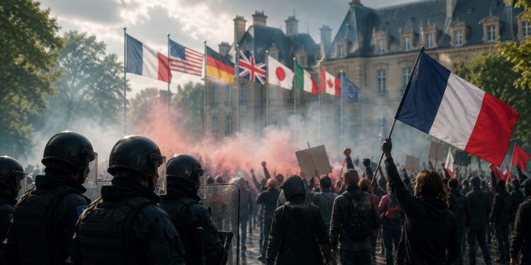 Саммит G7 открылся во Франции на фоне протестов
