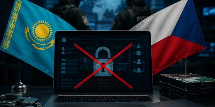 Правоохранители Казахстана и Чехии пресекли работу закрытого сайта по продаже данных