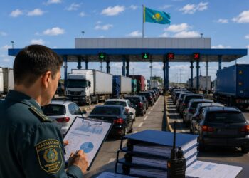Причины скопления транспорта на «Кайраке» назвали в ДГД