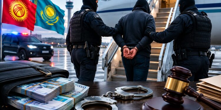 Фигуранта дела о хищении 1,8 млрд тенге задержали в Кыргызстане и экстрадировали