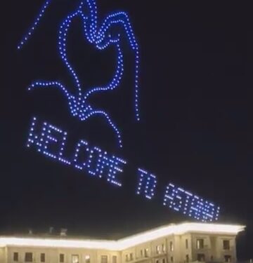 Вместо праздника — рекламная пауза: шоу дронов в Астане вызвало недовольство зрителей
