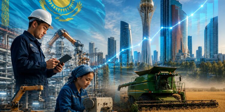 Несырьевой сектор стал драйвером роста: экономика Казахстана выросла на 3,7% с начала года