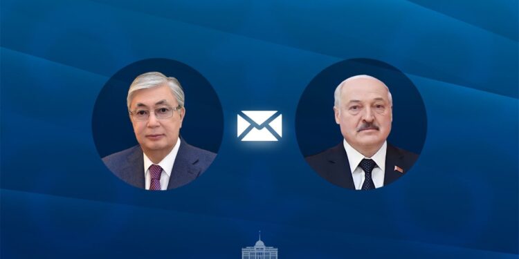️Токаев поздравил Лукашенко