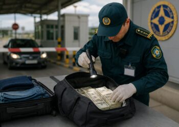 На границе Казахстана за неделю пресекли 38 попыток незаконного вывоза наличных
