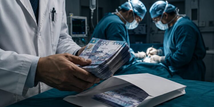 В Атырау врач получил более 8 млн тенге за бесплатные операции по ОСМС