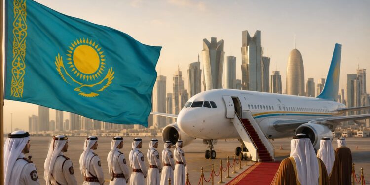 Токаев прибыл в Доху и встретился с Эмиром Катара