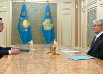 Токаев принял заместителя Председателя – руководителя Секретариата Қазақстан Халық Кеңесі Канатбека Жайсанбаева