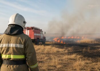 ДЧС прокомментировал сообщения о степном пожаре в Акмолинской области