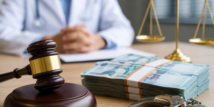Главу частной клиники в Астане осудили за хищение 79 млн тенге из ОСМС