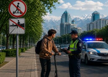 В Алматы вводят новые правила для самокатчиков: как их будут контролировать