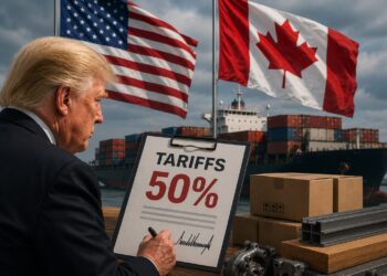 Трамп ввел 50%-ные пошлины на ряд товаров из Канады