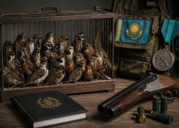35 краснокнижных птиц изъяли у члена сборной Казахстана по охоте в Караганде