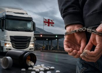 Дальнобойщика из Казахстана задержали в Грузии из-за таблеток: ему грозит пожизненное