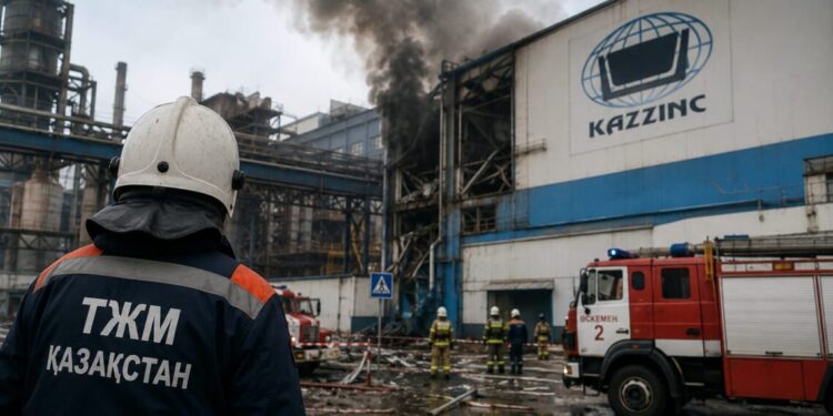 2.8 тонны цинковой пыли: смертельную аварию на «Казцинке» сопровождал крупный выброс в атмосферу