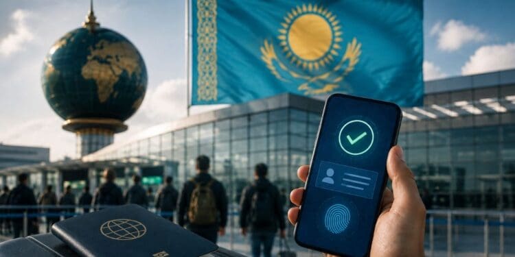 Для иностранцев могут ввести электронное разрешение на въезд в Казахстан