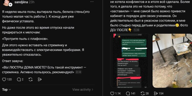 «Неделю белила стены»: учительница из Атырау пожаловалась на принудительный ремонт кабинета