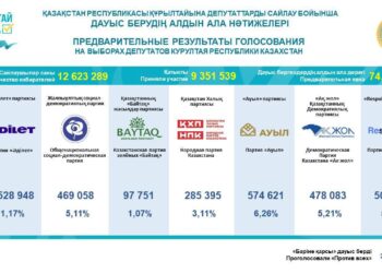 ЦИК объявил предварительные итоги выборов депутатов Курултая