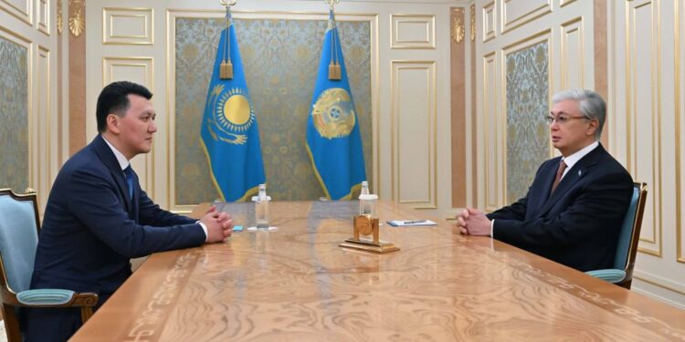Токаев принял вице-президента Ерлана Карина