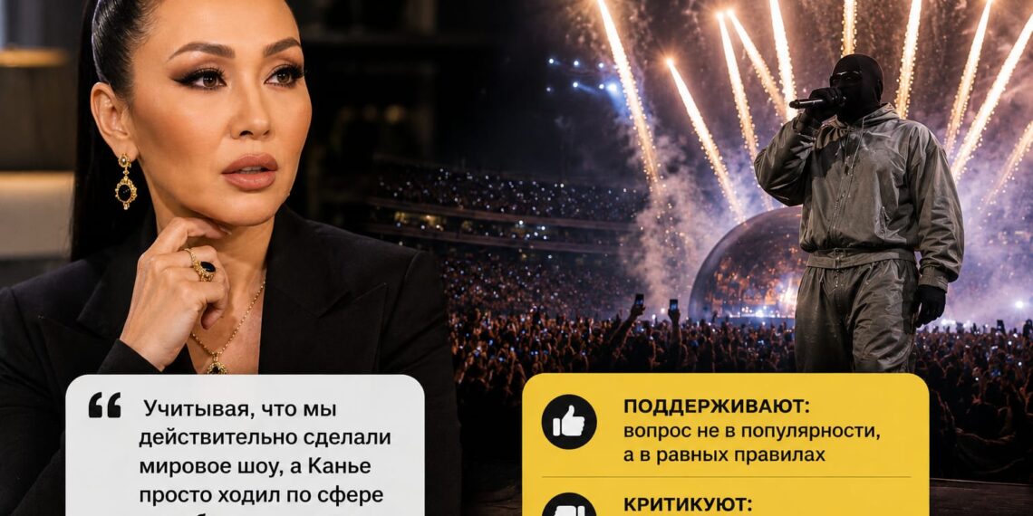 Салют Канье Уэста вызвал спор: Баян Алагузова заявила о двойных стандартах