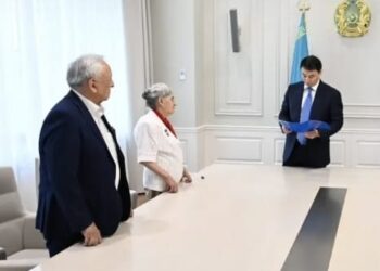 Асылы Осман наградили орденом «Барыс» II степени