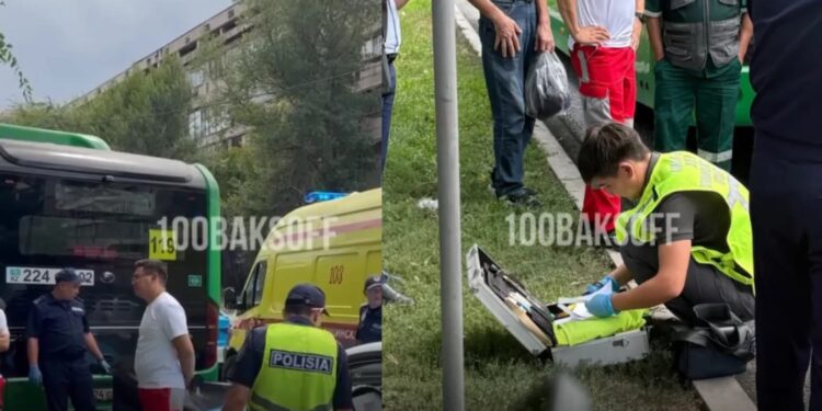 Автобус насмерть сбил девушку в Алматы