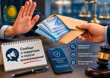 За сообщения о коррупции заплатят до 17 миллионов тенге