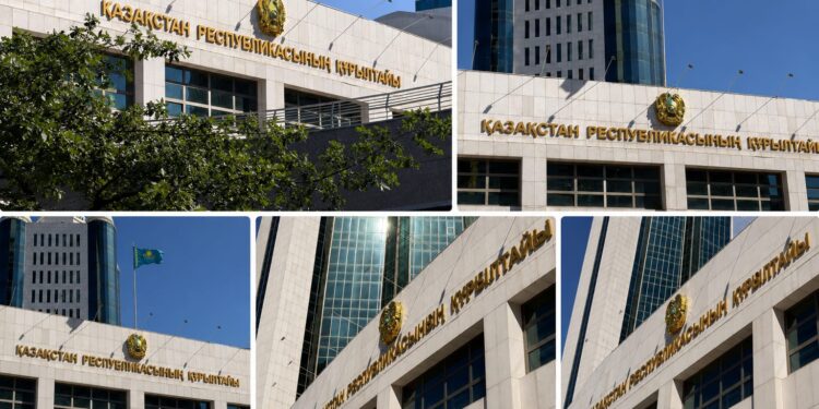 В Астане бывшее здание Мажилиса получило новую вывеску