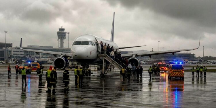 Самолет Lufthansa с 351 пассажиром совершил нештатную посадку в Мюнхене