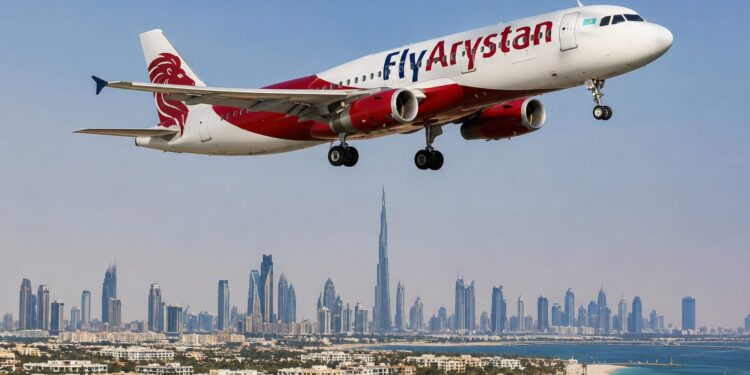 FlyArystan продлил приостановку рейсов Актау – Дубай до 15 сентября