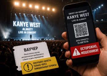 Билетов с QR-кодом пока не будет: полиция Алматы предупредила фанатов Канье Уэста