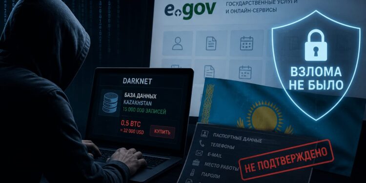 Взлома eGov не было: в МинИИ проверили «базу» из даркнета