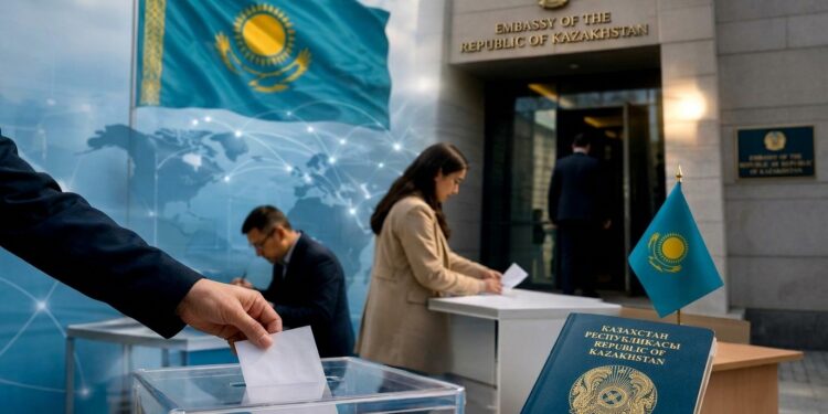 Явка казахстанцев за рубежом на выборах составила 84,8%