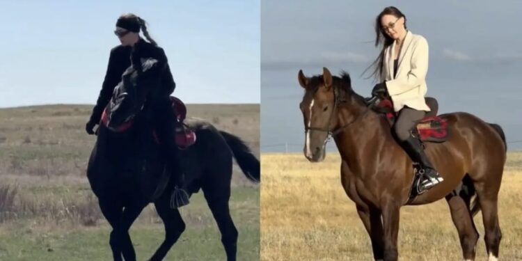 Девушка умерла после падения с лошади под Астаной