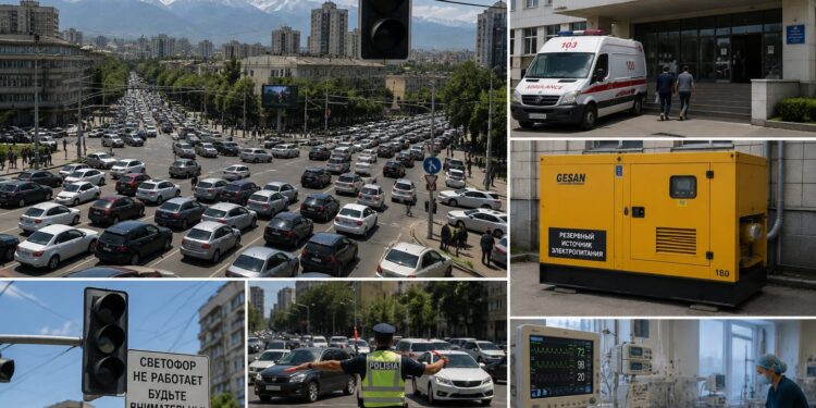 Блэкаут в Алматы: больницы и аэропорт продолжают работу