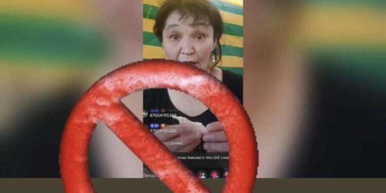 Эфир в TikTok обернулся для жительницы Семея пятью сутками ареста