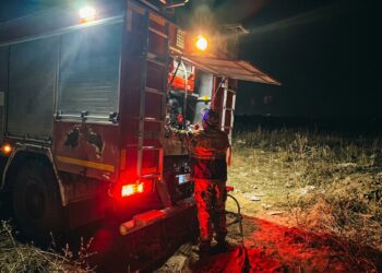 В Алматинской области локализовали пожар на незаконной свалке