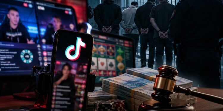 Заработали 95 млн на азартных играх в TikTok: четверых жителей Жетісу отправили в колонию