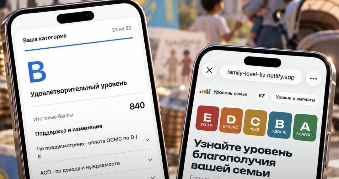 «Лишат пособий или нет?» Казахстанцы уже создали два калькулятора для проверки своей категории