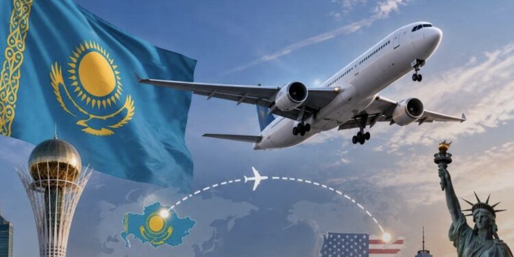 Казахстан приблизился к запуску прямых рейсов в США: началась проверка FAA