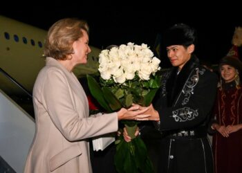 Король Филипп и Королева Матильда прибыли в Казахстан с государственным визитом