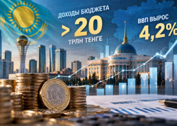 Доходы бюджета превысили 20 трлн тенге, ВВП вырос на 4,2%: итоги экономики Казахстана за девять месяцев