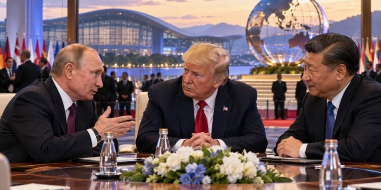 Путин предложил провести саммит с Трампом и Си Цзиньпином на полях саммита АТЭС