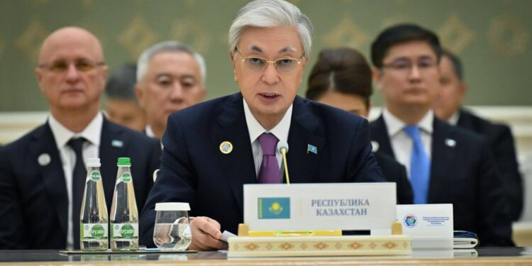 Токаев принял участие в 8-й Консультативной встрече глав государств Центральной Азии и Азербайджана